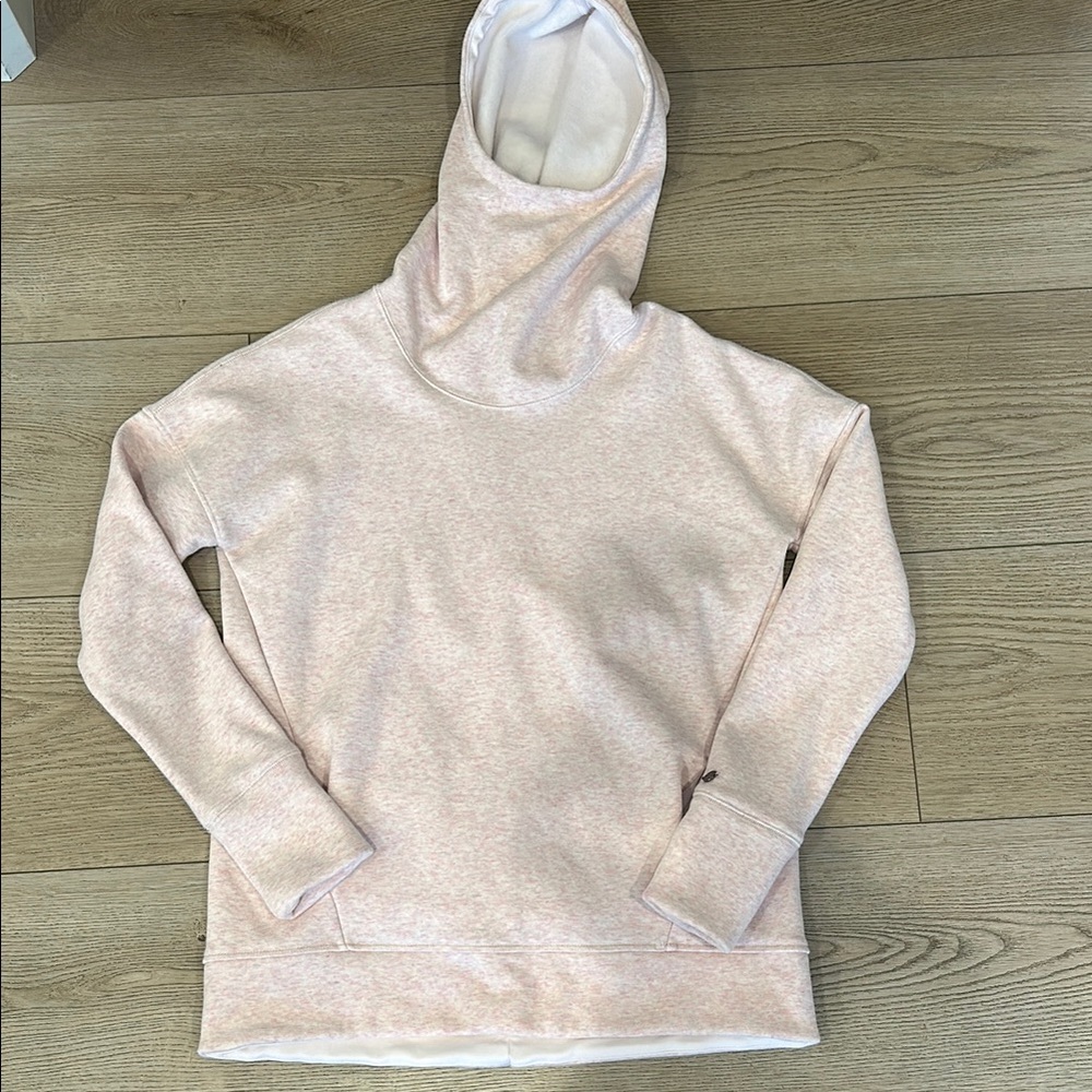 Women's Light Pink Hoodie Top